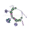 AkA Rose Vert Or Charms Bracelet Alpha Kap Alpha Sorority Or Bijoux Perles Bracelet Bracelet