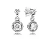 Andy Jewel Classic Elegance Earrings Stud Made of 925 Sterling Silver Fit European Pandora Style ALE Stud Jewelry