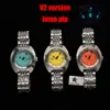 Top Brand Diver Watch Men Sub300T Automatisk Mekanisk Sapphire Glas Ljus Datum 200m Turn Armband Seestern Wristwatch Retro 220407