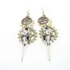 Dangle & Chandelier Cykopv Original Good Design Phoenix Head And Multi Gears Old Fashionable Steampunk Earring