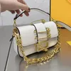 Evening Bags Designer Women Brooch Baguette Shoulder Bag Fashion Classic Baguettes Handbags Woman Big Chain Strap Underarm Handbag189y