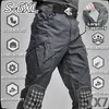 Herren Taktische Hosen Outdoor Wanderwäsche wasserdichte Armee Militär Tarnung Lange Hosen Männliche lässige Multi -Taschen -Frachthose 6xl 220629