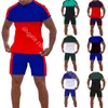 2022 Modedesign Freizeit-Sportanzug Trainingsanzüge T-Shirt-Shorts 2-teilige Sets Einfarbiger Anzug Hochwertige Herren-Trainingsanzüge Hip-Hop-Herren-Jogger Individuelles Logo