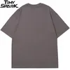 Hip Hop Harajuku T-shirt mężczyzn streetwear graffiti szacha drukowana koszulka bawełniana swoboda letnie thirt treshirt Tshirt TEES 220621