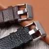 Montre les bandes fortes flexibilité véritable sangle en cuir pour dz4323 / 1657/4318 bracelets de bande 22 mm 24 mm 26 mm 28 mm 30 mm hele22