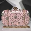 2022 Luxury Handbags Embroidered Diamond Clutch Bag Exquisite Handmade Evening Dinner Bags For Women