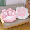 New Cat Bear Leg Plush Seat Cushion داخلي أريكة مملوءة بأريكة ملونة ديكور حيوان للأطفال هدية J220704