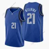 Maglie da basket stampate personalizzate 2022 New City Maglie da basket 10 Finney-Smith 11 Hardaway 13 Brunson 21 Ntilikina Blu Bianco Nero Jersey di alta qualità