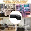 Водонепроницаемый угловой диван L Покрытие Rattan Patio Garden Furniture Защитная универсальная открытая пыль S 12 размеры 220427