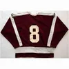 NIK1 PETERBOROUGH PETES 2 AARON DAWSON 19 STEVE YZERMAN 9 MACDONALD 7 HENDRIKX 14 JOHN DUCK 12 STAAL 8 TIE DOMI 7 ROB GIFFIN HOCKEY JERSEY