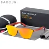 Design del marchio Barcur Naturale Temple Sole occhiali da sole Polirizzati Donne Occhiali da sole Fashion Specchio sfumature Uv400 220513