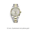 Rolesx Uxury Watch Data GMT olexs męs Watch for Datejust Es 41 mm Oystersteel Nagarst