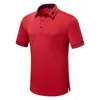 男性の半袖ゴルフTシャツ通気可能スポーツ服アウトドアレジャーs xxxl 220712