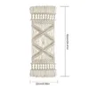 Runner da tavola bohémien Tovagliette tessute a mano Arazzo macramè con nappe Decorazione per la casa della festa nuziale 22x62cm 220615