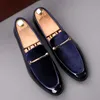 Designer-Hot Sale-Italian Fashion Elegante Oxford Scarpe per scarpe da uomo Scarpe da uomo Grandi taglie da uomo Scarpe da uomo in pelle Dress Dress Dress Loafers Man Slip On Mas