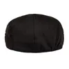 Berets Airhole Плоская шапка мужская хлопковая шляпа Summer Sboy Caps плюща Gatsby дышащие бреет гольф. Случайные шляпы с пуговицами wend22