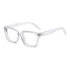النظارات الشمسية مربعة إطار بصري واضحة نظارات النساء الرجال شفافة النظارات