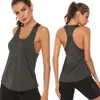 T-shirt da donna Yoga Frappè alla fragola Gilet senza maniche a spalle scoperte Vestibilità sportiva Canotta Athletic Fitness Sport Canotte ad asciugatura rapida Allenamento da corsa femminile