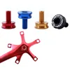 방수 M8 자전거 크랭크 세트 나사 알로이 AL 7075 MTB Mountain Bicycle Bottom Bracket Bolts