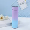 Tazza da tè sottovuoto Smart Thermos Cup Schermo LED Zuppa Tazze di isolamento per caffè Tazza da regalo in acciaio inossidabile per attività sportive BH6475 WLY