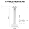Bordslampor dubbel lampkapsling LED -hopfällbar läsning för barns mobiltelefonfäste skrivbord Studie Lätt ögonskyddsbelysning