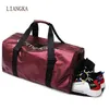 Duffle Bag High Quality Waterproof Oxford Sport Gym Bag Men Weekender Duffle Bag Overnight Luggage Shoe Travel Unisex 220626