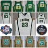 St. Vincent Mary High School Irish Lebron 23 James Jerseys Basketball Shirt Green White College James Ed Jersey Embroidery 2022 Ncaa