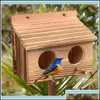 Fågelburar levererar husdjur hem trädgård trädgårdar häckar bur hus hytt avelbox matning bo fågelhus utomhus fast trä fåglar skäl