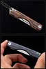 Artwork Carving Knife 440C Satin Blade G10 Handle EDC Pocket Folding Knives Keychain knifes K1604