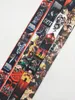 Sangles Charmes Lot 30pcs / lot Japon Anime Cartoon Attaque sur Titan neck Lanyard Cell Phone PDA Key ID Holder long strap wholesale mix design