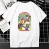 Camisetas masculinas Tshirts de Natal dos anos 90 Prints Tops Ano Winter Fashion Streetwear Momen Men Mul