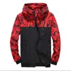 2022 Heren Camouflage Jas Outdoor Travel Hoodies ColorBlock Youth Party Soft Shell Jas Topkwaliteit