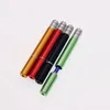 Fumer Coloré En Alliage D'aluminium Réglable Herbe Sèche Tabac Porte-Cigarette Nettoyage Rod Catcher Dégustateur Chauve-Souris Filtre En Dent De Scie Embouchure One Hitter DHL Gratuit