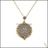 Hangende kettingen medailles ketting vintage edelsten