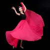 Scena nosić 2022 dorosłych kobiet szyfonowy flamenco taniec długi spódnica hiszpański taniec wykonanie kostium kobiety klasyczna cygańska sukienka brzucha