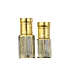 Rolo de creme de olho dourado vazio na garrafa com contas de vidro 3ml 6ml 12ml de luxo perfume de vidro de luxo ￓleo essencial Pipete Vises Cosm￩ticos Recipiente de embalagem recarreg￡vel