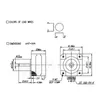 Yazıcılar NEMA 17 Step Motor Bipolar Adım Titan Extruder 3D Yazıcı 12V 0.8A 16ncm 4 Kurşun 1m CablePrinters ROGE22