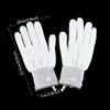 Autres fournitures de fête d'événement Gants LED Gants d'éclairage lumineux au néon avec batterie Glow In The Dark Halloween Party de Noël Cosplay Fournitures de costumes