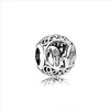 Andy Jewel U TO Z LETTERS 925 Sterling Silver Beads Vintage Charm Fits European Pandora Style Jewelry Bracelets & Necklace 791865CZ