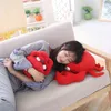 30cm50cm Kawaii Divertente Granchio Peluche Cuscino Morbido Granchio Rosso Farcito Cartone Animato Animale Giocattolo Divano Decorazione Della Casa Cuscino Bambola Amici Regalo J220729