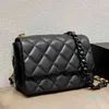 Designer- Womens Luxury Mini Bags Genuine Leather Crossbody Bags Handbags Multi-color Chains Quilted Shoulder Bag Handbag