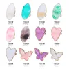 Bague en résine pour Nail Art, Palette de bagues, plaque de peinture, support de pigments, présentoir de vernis Gel UV, outil de manucure pour faux ongles