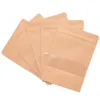 10pack small gift bags paper kraft paper candies bags with Zip Lock Wedding Birthday Party Kids Favors Cookies Packing Supplies