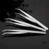 Tweezers hand tools Stainless Steel Straight /Curved Head Nipper for Phone Repairmen DIY Tools 500pcs/lot F060701