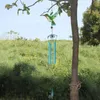 2022 NOUVEAU Verre Verre Verre Hummingbird Dragonfly Bell Jardin Décoration de jardin pour la maison Porte-Porche Porche Peluche Décor Balcon Décor