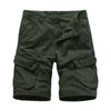 Desinger Cotton Shorts For Men Summer Capris Losse overalls Mens Fashion Korte broek met zakken grote trainingsbroek