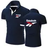 Fashion Clothing Mens polo shirt short sleeves Lapels High Quality Breathable Slim print Summer Top Plus Size 220615