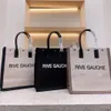2022 Модный тренд Женская сумка Rive Gauche Tote сумка для покупок Женские сумки верхнее белье Большие пляжные сумки Дизайнерская дорожная сумка через плечо Сумка-кошелек Totes