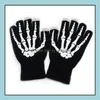 Other Event Party Supplies Festive Home Garden Favor Cotton Nylon Led Flashing Glove Dhs53