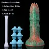 Nothosaur Soft Anal Plug Ovipositor Dildo Penis WITHOUT EGG Fantasy Vaginal balls Buttplug For Men Women sexy Toys bdsm Toy